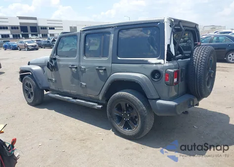 2021 Jeep Wrangler Unlimited Sport Altitude 4X4 z USA, uszkodzony, nr VIN 1C4HJXDG2MW700489